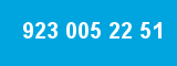 923 005 22 51 923 005 22 51